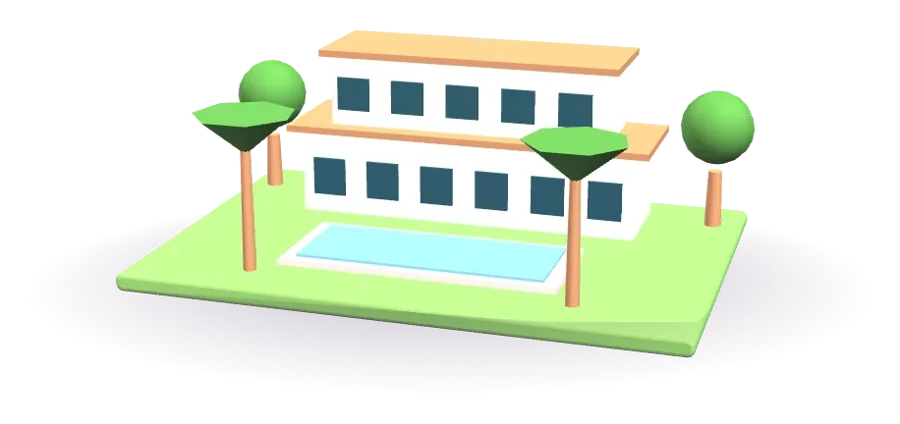 3D illustration: Wedding Resorts Near Delhi for Stay-and-Celebrate Weddings